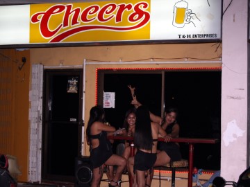 Nighttime Picture of CHEERS BAR, Balibago, Angeles City, Philippines