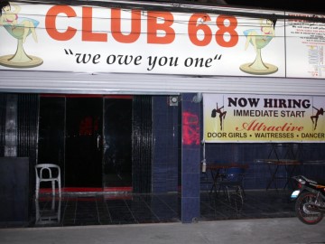 Nighttime Picture of CLUB 68, Balibago, Angeles City, Philippines