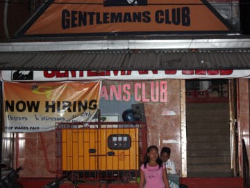 Nighttime Picture of GENTLEMEN'S CLUB, Balibago, Angeles City, Philippines