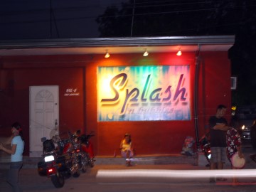 Nighttime Picture of SPLASH, Balibago, Angeles City, Philippines
