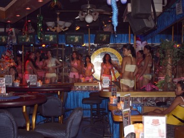Picture inside Bar COYOTE UGLY ,Balibago, Angeles City, Philippines