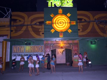 Nighttime Picture of TROPIX BAR ,Balibago, Angeles City, Philippines