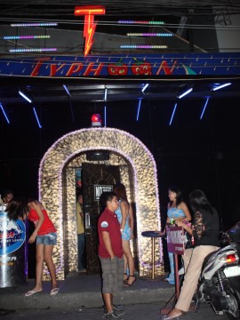Nighttime Picture of TYPHOON BAR ,Balibago, Angeles City, Philippines